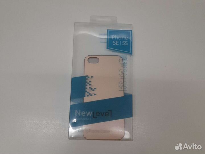 Черный матовый чехол на iPhone SE5S