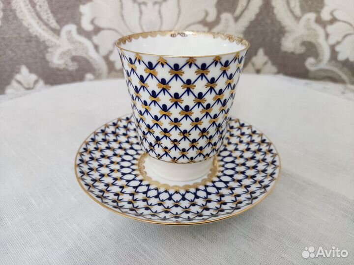 Кофейная пара ифз: Кобальтовая сетка, Майская