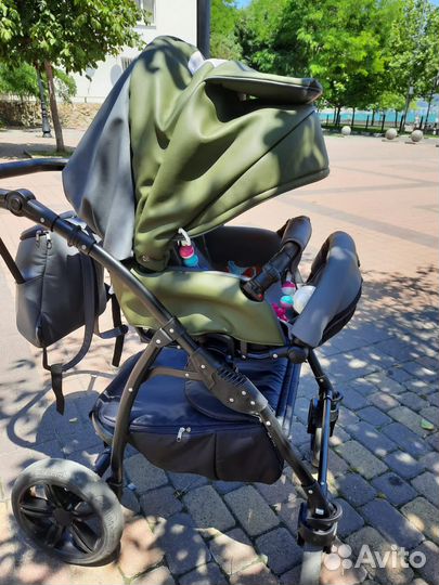 Детская коляска 2 в 1 Kinder Reich Bruder