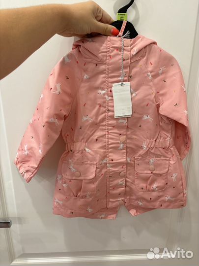 Курточка тонкая mothercare 86, 98