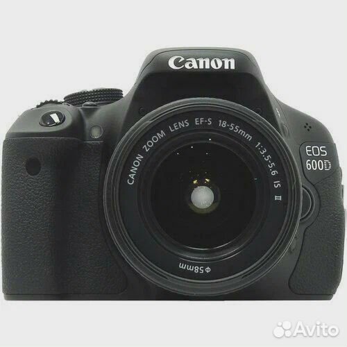 Canon EOS 600D kit 18-55mm II