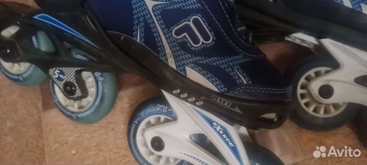 Роликовые коньки fila рпздвижные