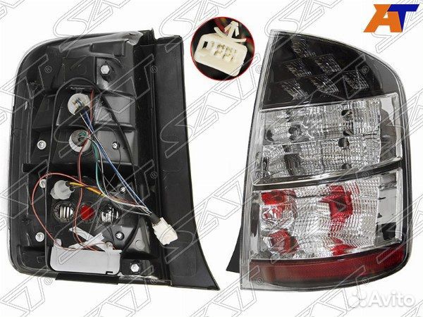 Фонарь задний toyota prius, toyota prius W2# 03-09