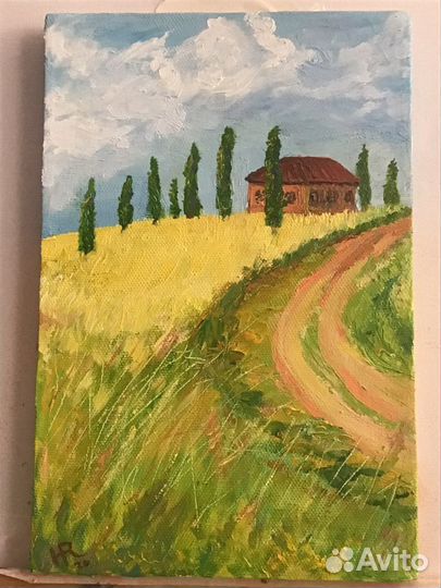 Картина маслом на холсте