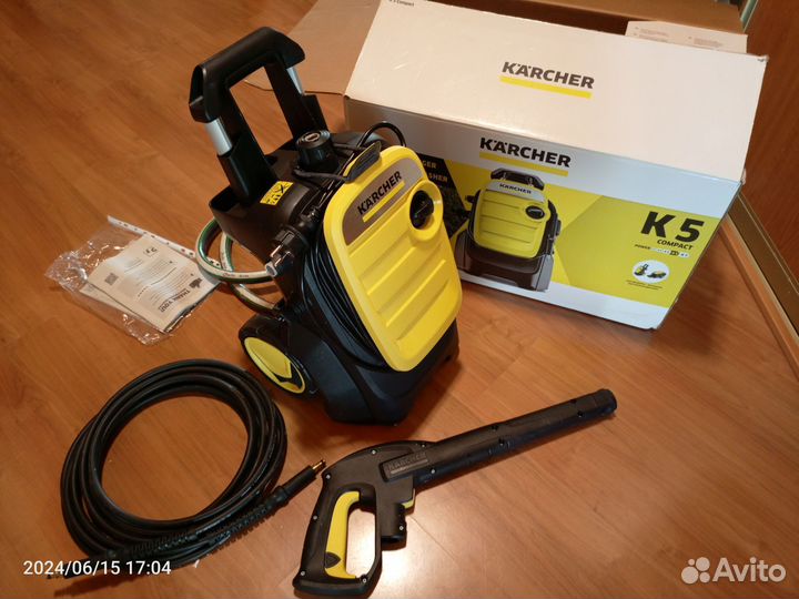 Мойка высокого давления karcher к 5 compact