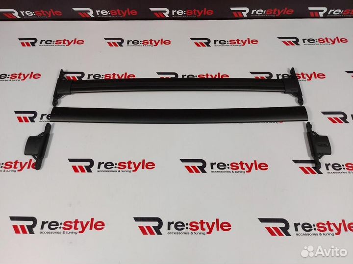 Рейлинги поперечные Lexus RX330 Черные