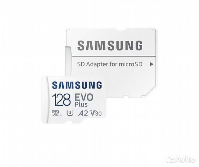 Карта памяти Samsung EVO Plus 128 гб