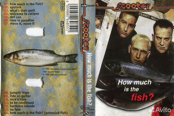 Scooter - How Much Is The Fish, Аудиокассета, 1998