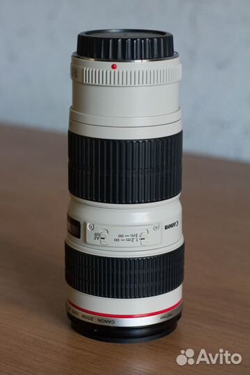 Объектив Canon EF 70-200 L состояние нового