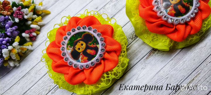 Бантики Чебурашка