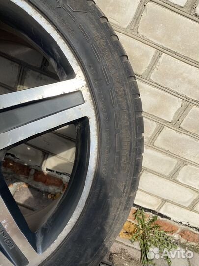 Колеса с дисками на mercedes 295/49 r21