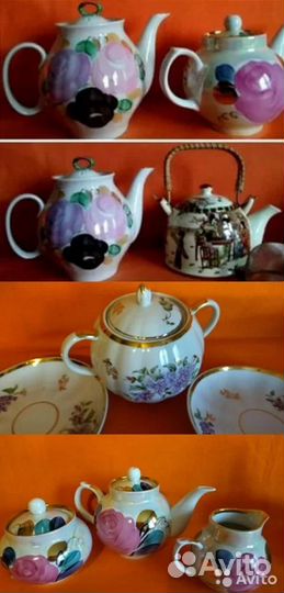 Сервиз,Калинка,Сирень,Агашки,Япония,Дулево,Вербилк