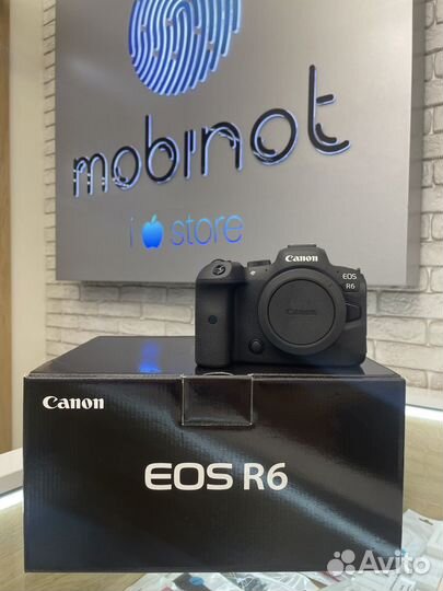Canon EOS R6 С Переходником