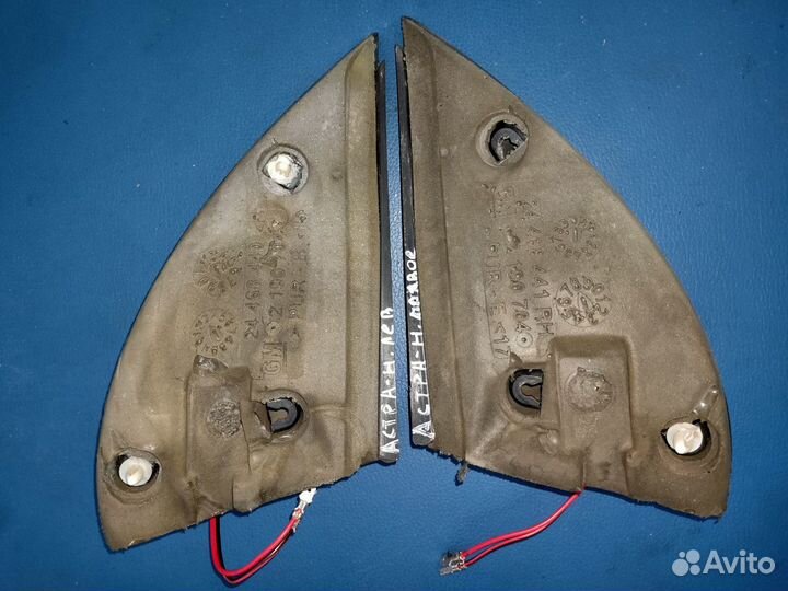 Уголок зеркала с динамиком салон opel astra h