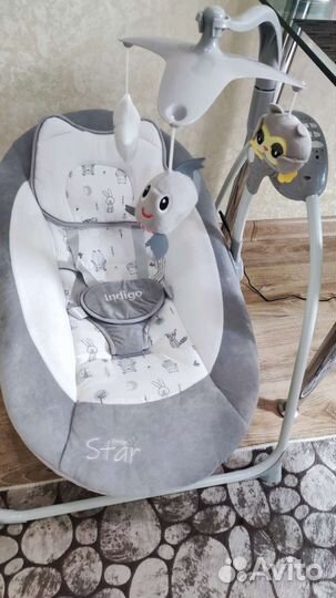 Детская электронная качель