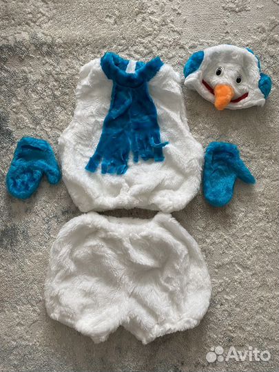 Костюм снеговика для мальчика