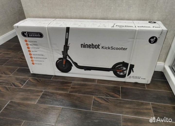 Электросамокат Ninebot Kickscooter F25E новый