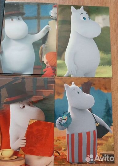 Наклейки Муми-Тролли