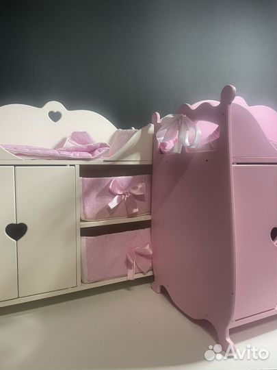 Кроватки для кукол беби борн