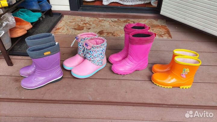 Сапоги crocs j2,nordman29,сапоги32, кроссы nautica