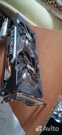 Видеокарта Palit GeForce GTX 1660 super 6gb