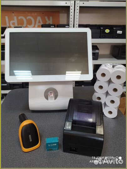 Сенсорный моноблок для кафе iiko R-keeper POS-200