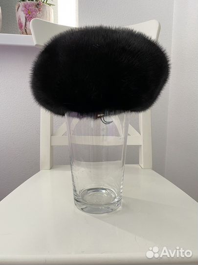 Берет женский норковый