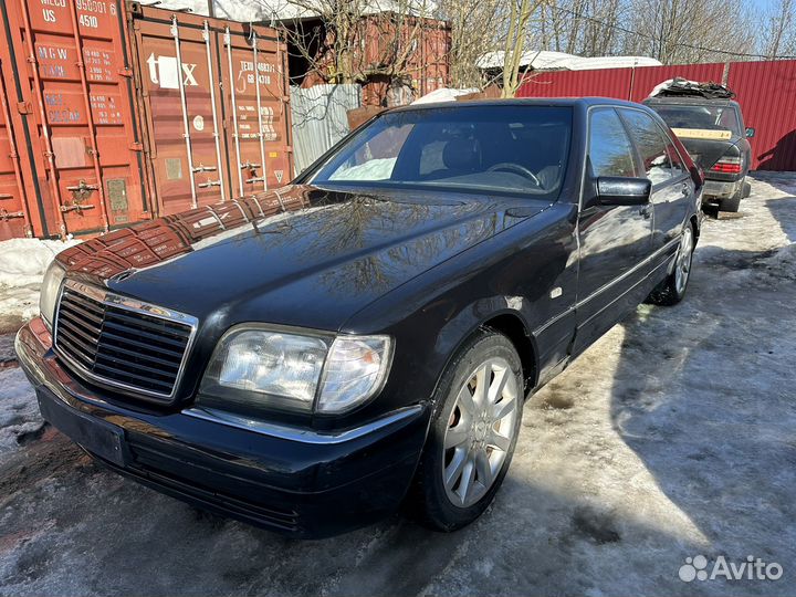 Разборка мерседес W140 1998г рестайлиг 119 985 4.2