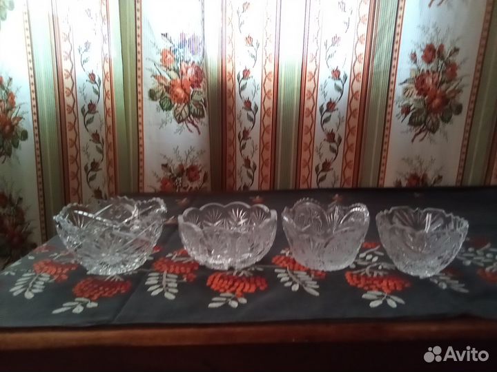 Хрустальная посуда СССР