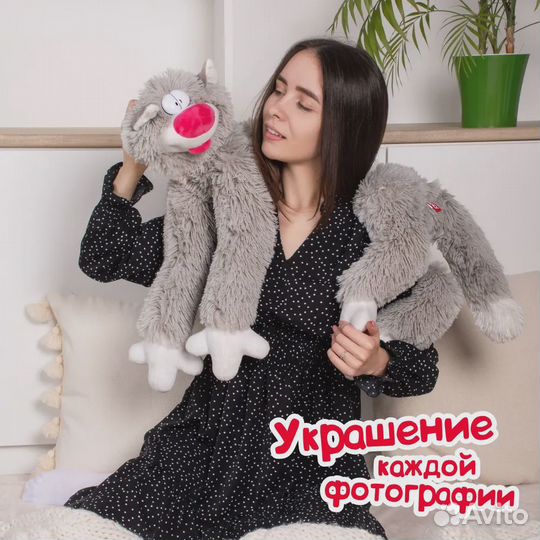 Мягкая игрушка ктб2V Кот Бекон