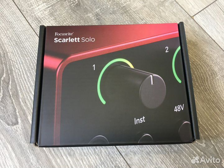 Focusrite scarlett solo 4rd gen