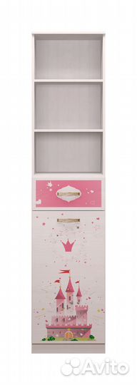 Шкаф-стеллаж Принцесса изд. 21 (левый)