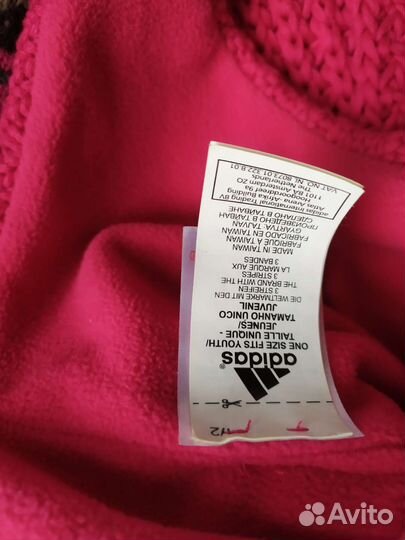 Шапка и шарф adidas оригинал