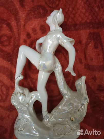 Статуэтка балерина ссср(кошка) лфз