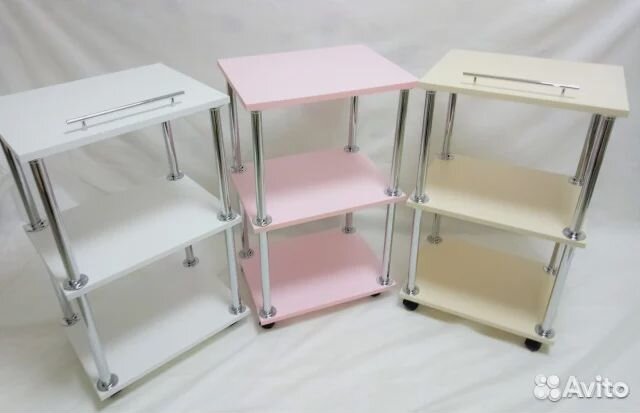 Этажерка и тележка