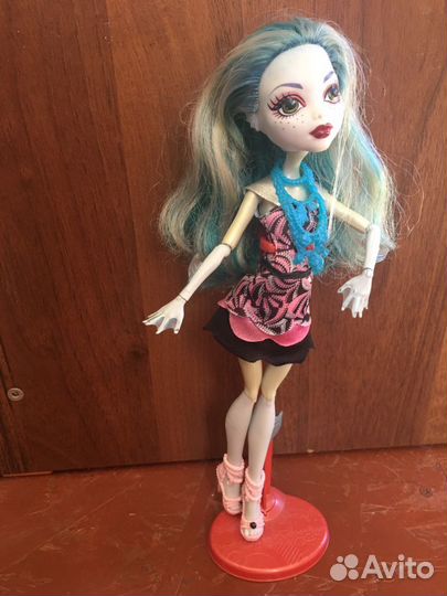 Monster High кукла Лагуна Блю. Из серии «Страх, ка