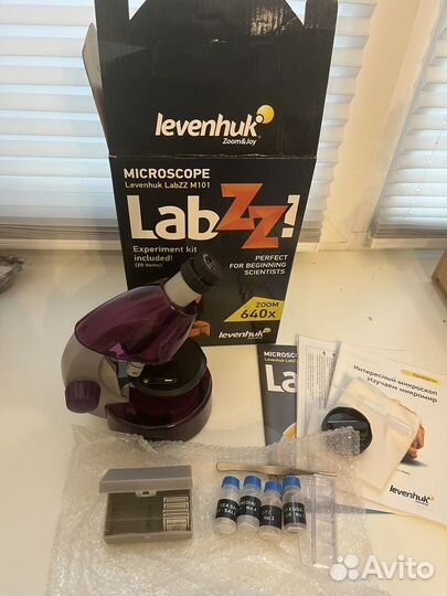 Микроскоп Levenhuk labzz m101