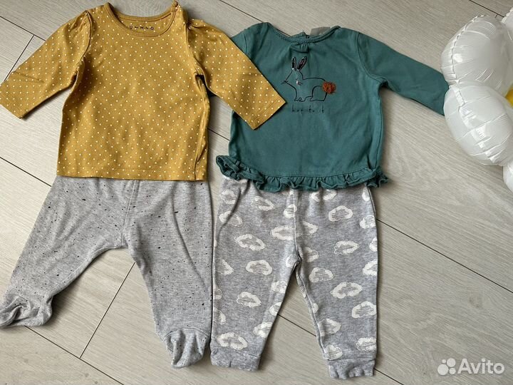 Вещи пакетом для девочки 0-3 месяца