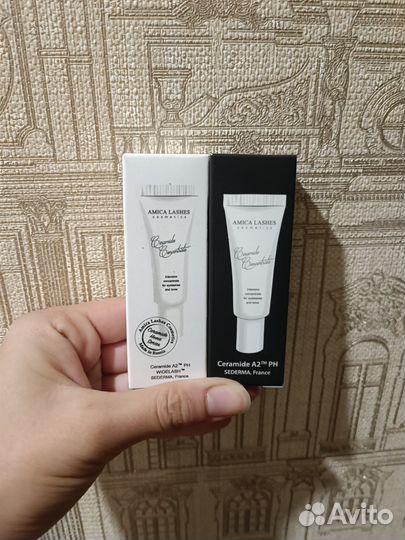 Набор Ceramide Concentrate+home serie Amica Lashes