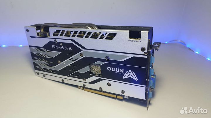 Видеокарта RX 570 8GB sapphire nitro + / Отл сост