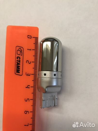 Диодные лампы в хромированной колбе