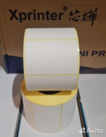 Термоэтикетки 58х40