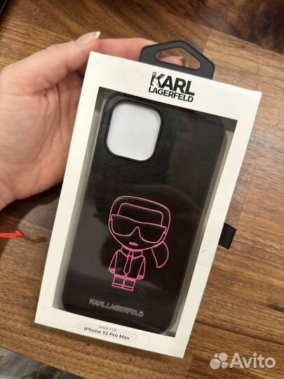 Чехол на iPhone 12 pro max karl lagerfeld
