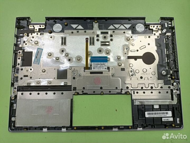 Топкейс с клавиатурой HP 14-cd серебристый