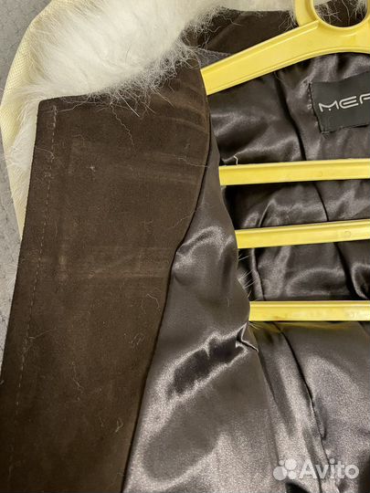 Меховая жилетка из песца