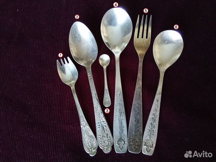 Столовые предметы из СССР