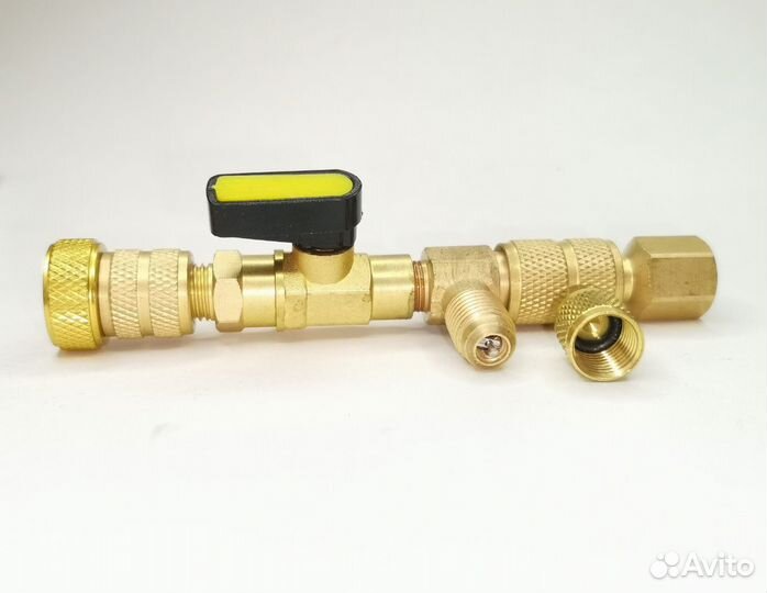 Ключ для замены ниппелей под давлением R134a+R410а