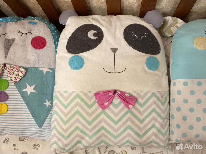 Подушка-бортик lovebabytoys