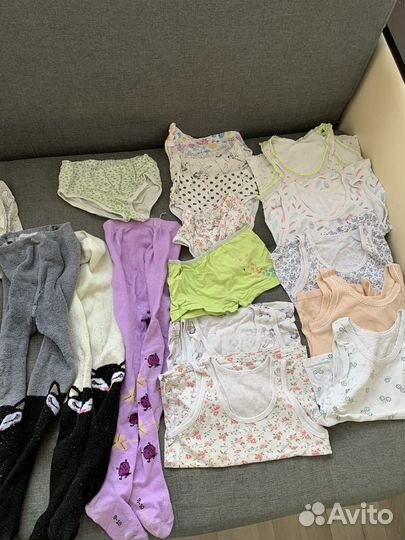 Вещи пакетом для девочки 104-110 рост