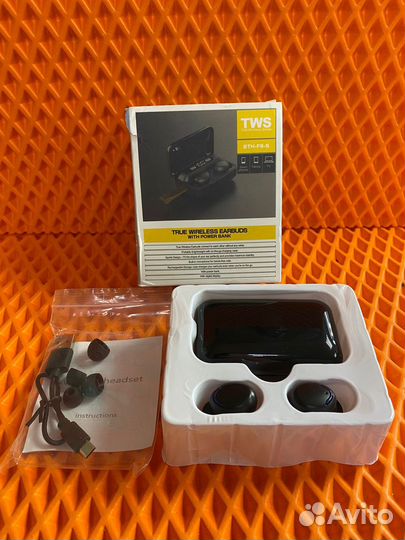 Беспроводные наушники TWS BTH-F9-5 черные